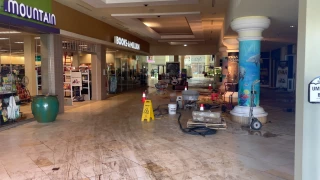 Retail Disturbance: Extensive water main breakage forces the closure of the majority of Edison Mall.