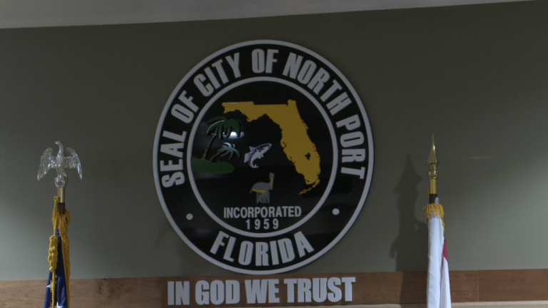 North Port officials to determine the next steps for the police headquarters project.